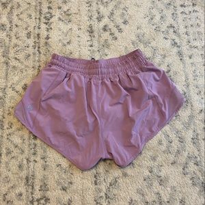 Purple hotty hot shorts